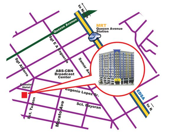 Bayo Condotel & Suites Vicinity Map Bayo Condotel & Suites Bayo Condotel & Suites Vicinity Map