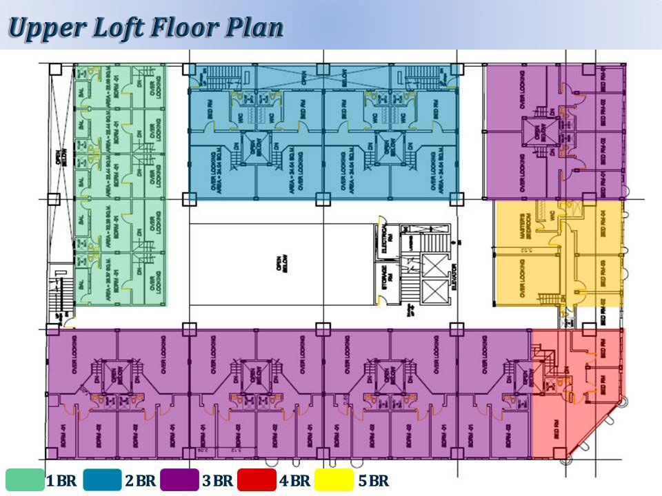 Bayo Condotel & Suites Upper Loft Level Layout Bayo Condotel & Suites Upper Loft Level Layout
