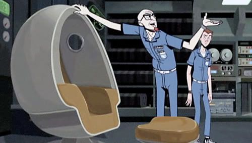 venture bros ovalia egg chair