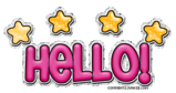 Gifs Animados de Hola, Hi y Hello - Imagenes Animadas de Hola, Hi y Hello