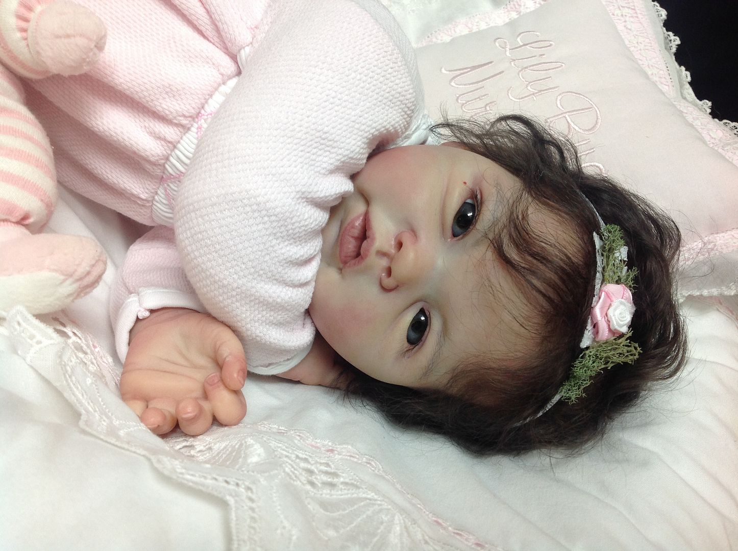 Reborn doll Prototype baby girl Adeline Linda Hill, IIORA eBay