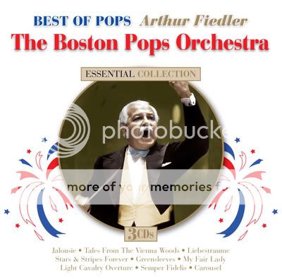 Arthur Fiedler & The Boston Pops Orchestra Best Of Pops 3 CD set 45 