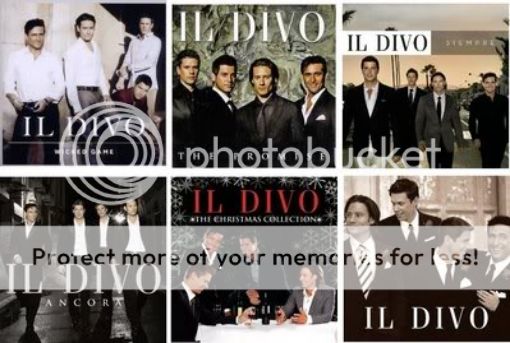 Il Divo Audio Collection 6 CD set   all their CD releases 2005 2011 