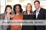 Shania, Oprah, Lisa Erspamer, Chief Creative Officer for OWN; and Universal Music's Jason Owen