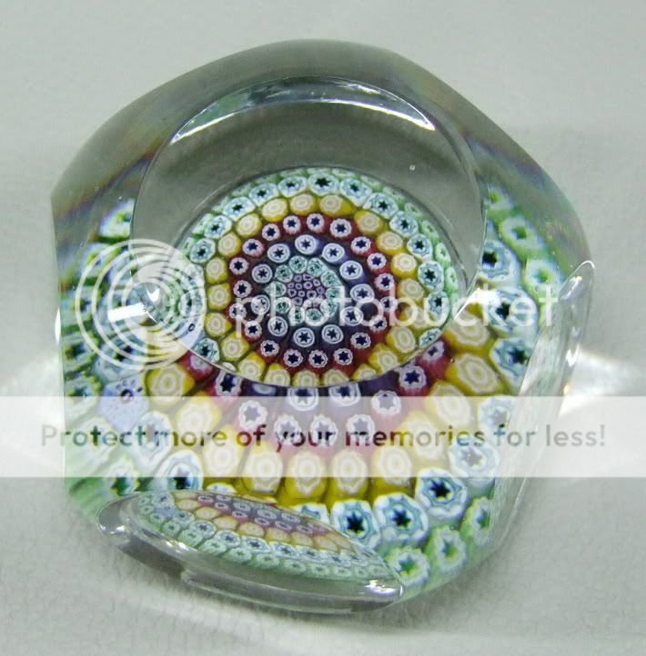 1974 WHITEFRIARS MILLEFIORI GLASS PAPERWEIGHT  